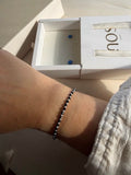Pulsera Piedra y plata | Onix