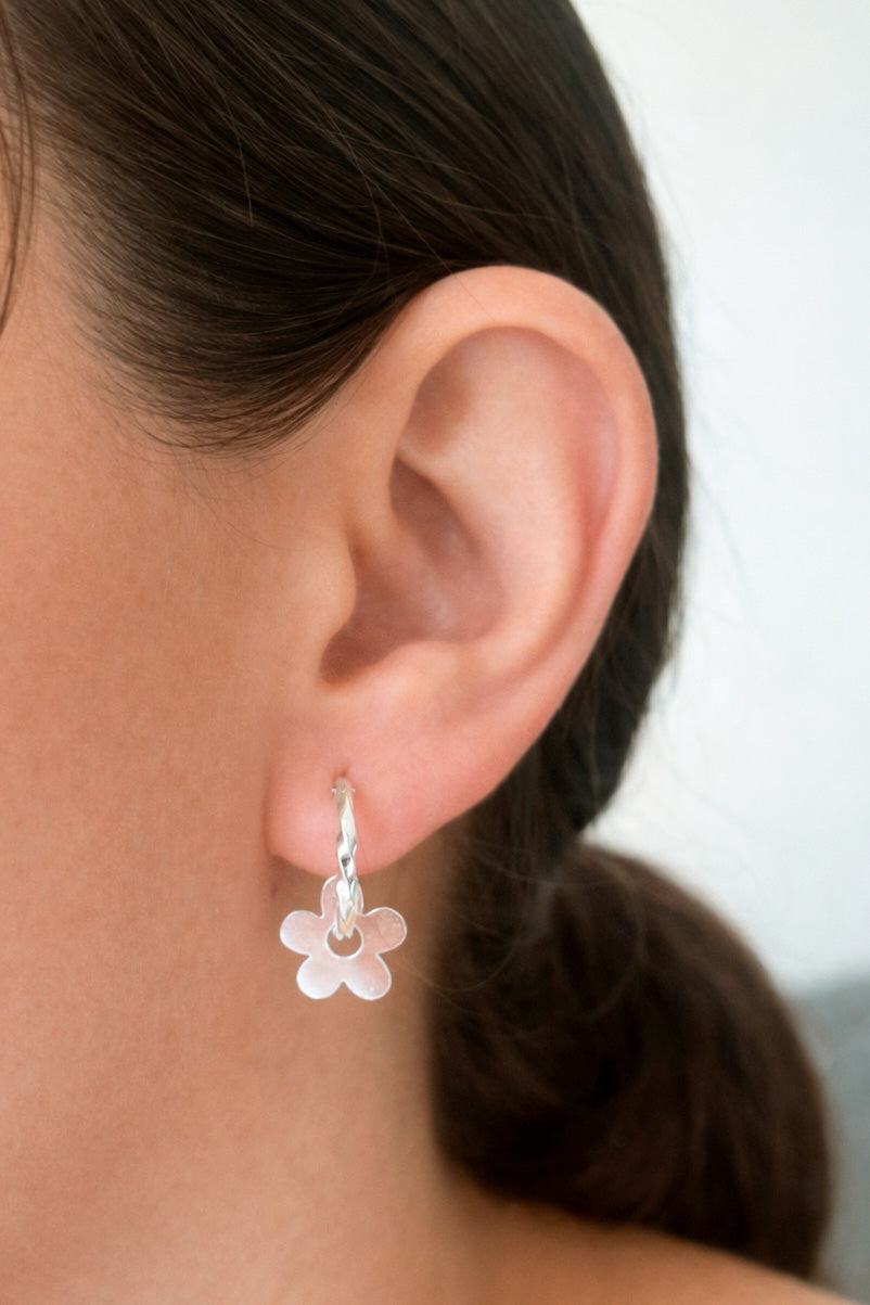 Aros TORNEADOS FLOR