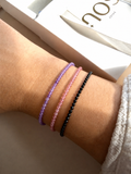 Pulsera piedras - Cuarzo rosa