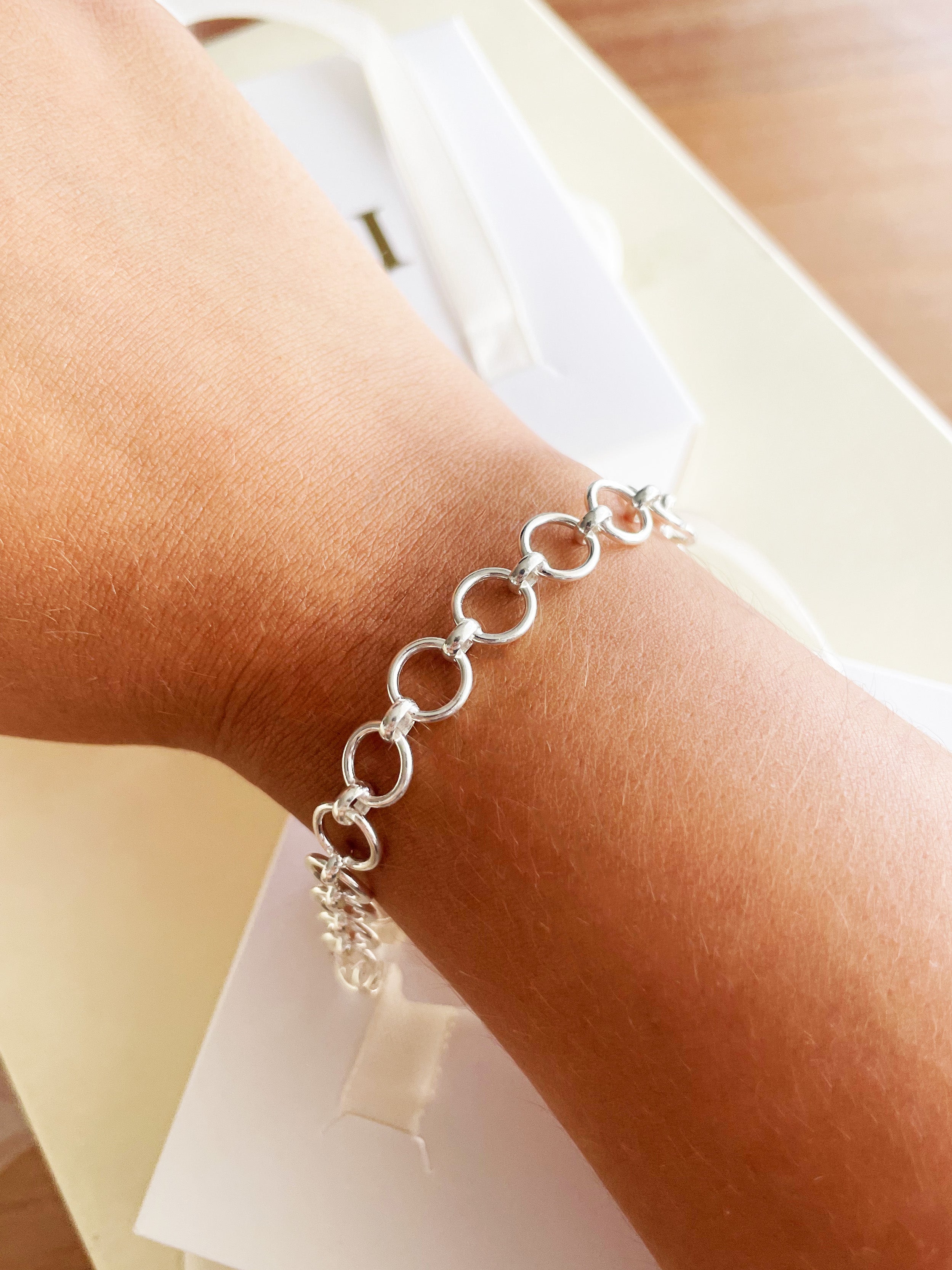 Pulsera CADENA DE CIRCULOS